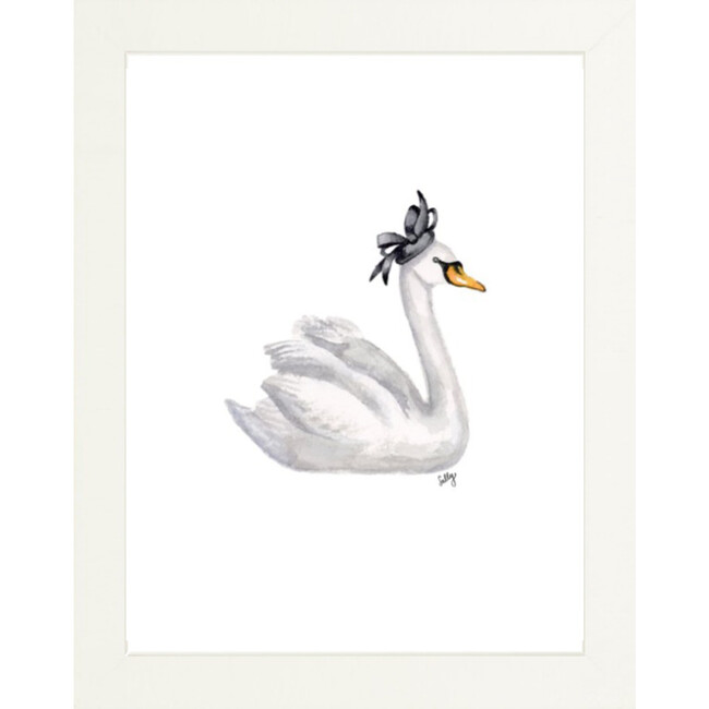 Fancy Animals Print, Swan - Art - 1