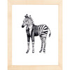 Fancy Animals Print, Zebra - Art - 4