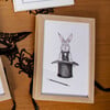 Fancy Animals Print, Rabbit - Art - 2