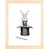 Fancy Animals Print, Rabbit - Art - 3