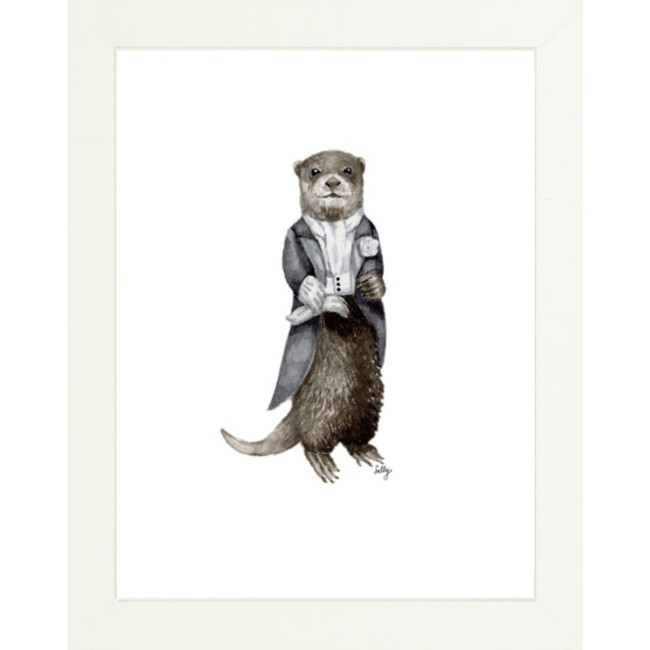 Fancy Animals Print, Otter