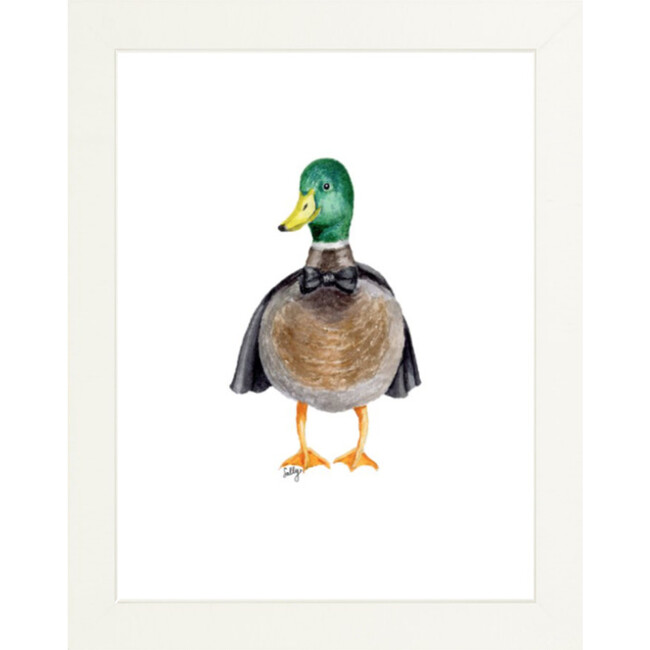 Fancy Animals Print, Mallard Duck