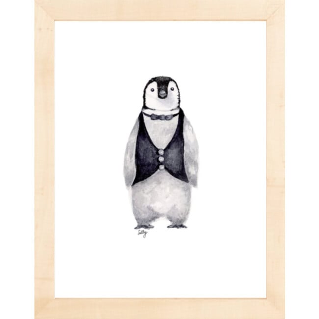 Fancy Animals Print, Penguin - Art - 4