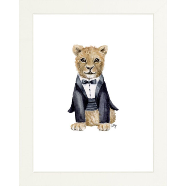 Fancy Animals Print, Lion