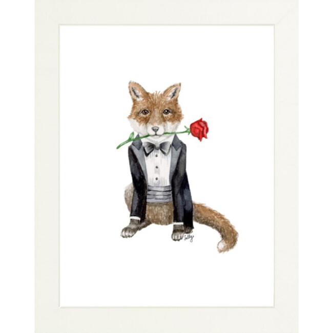 Fancy Animals Print, Fox