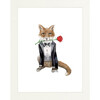 Fancy Animals Print, Fox - Art - 1 - thumbnail