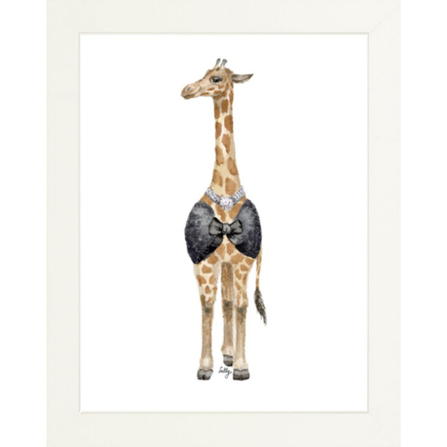Fancy Animals Print, Giraffe