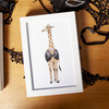 Fancy Animals Print, Giraffe - Art - 2 - thumbnail