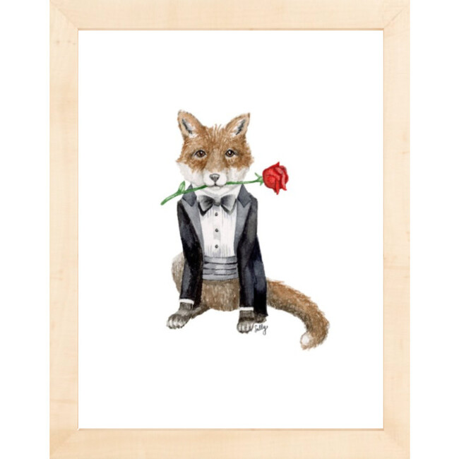 Fancy Animals Print, Fox - Art - 3