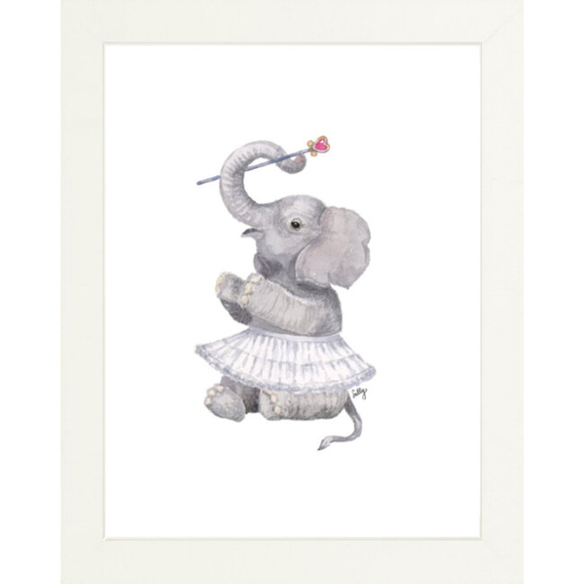 Fancy Animals Print, Elephant - Art - 1 - zoom