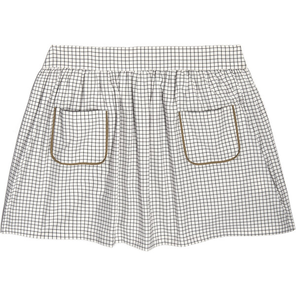 Vivian Skirt & Bloomer, Black & White Check - Maison Me Exclusives ...