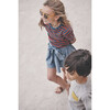 Avery Striped Pocket Tee, Marine & Red Stripe - Shirts - 2