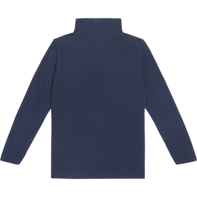 Livia Turtleneck, Navy - Shirts - 2
