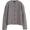 Karolina Knit Cardigan, Grey - Cardigans - 1 - thumbnail