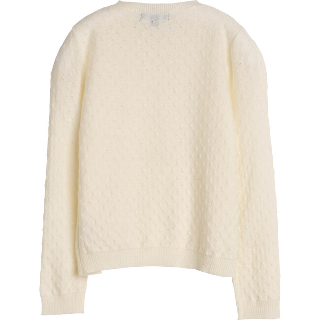 Karolina Knit Cardigan, Cream - Cardigans - 2