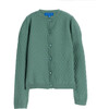 Karolina Knit Cardigan, Sage Green - Cardigans - 1 - thumbnail