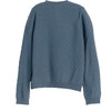 Karolina Knit Cardigan, Dusty Blue - Cardigans - 2