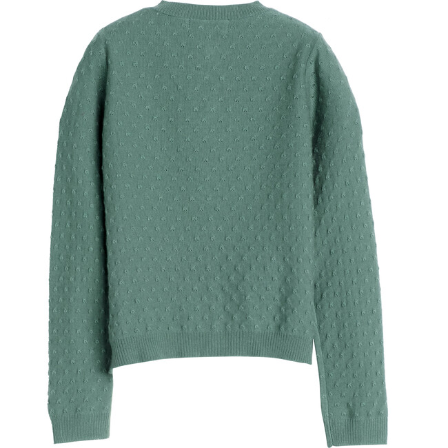 Karolina Knit Cardigan, Sage Green - Cardigans - 2