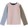 Sloane Striped Long Sleeve, Pink Multi - Shirts - 1 - thumbnail