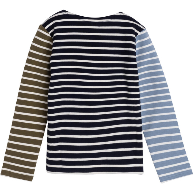 Sloane Striped Long Sleeve, Pink Multi - Shirts - 3