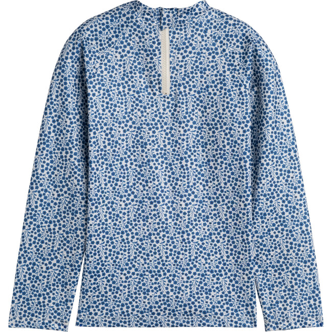 Alex Rashguard, Blue Ditsy Floral - Rash Guards - 3