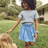 Robyn Jersey Skirt, Crystal Blue - Skirts - 7