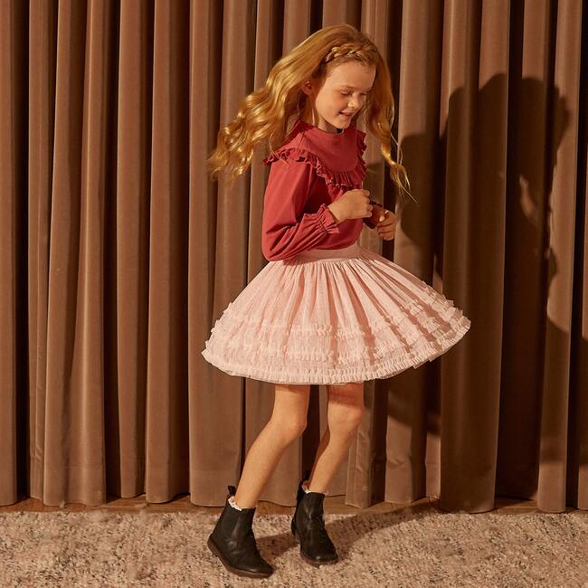 Elle Tulle Skirt, Dusty Pink - Skirts - 6