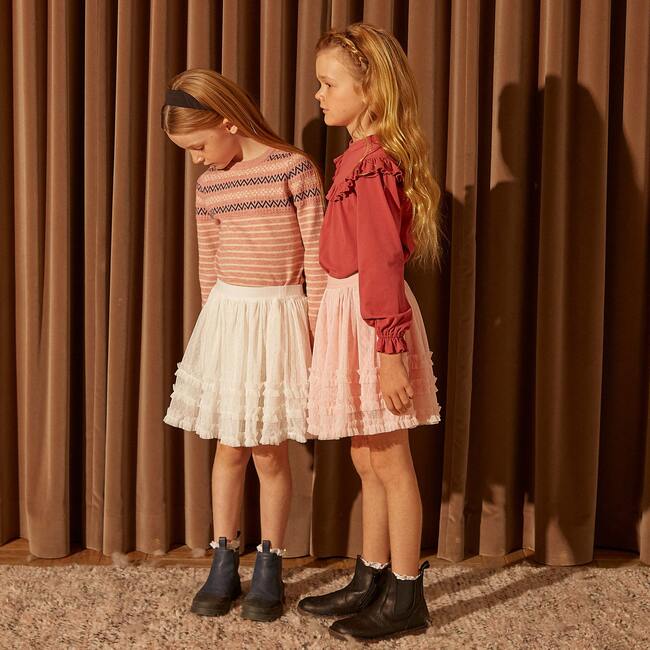 Elle Tulle Skirt, Dusty Pink - Skirts - 7