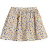 Cassie Skirt, White Ditsy Flower - Skirts - 1 - thumbnail