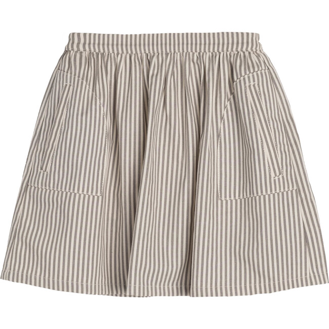 Chloe Skort, Grey Stripe - Skirts - 1