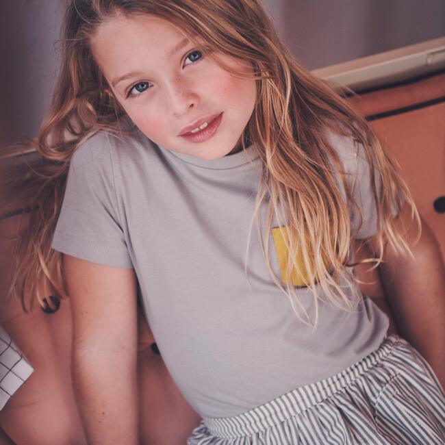 Chloe Skort, Grey Stripe - Skirts - 2