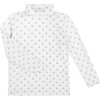 Livia Turtleneck, Mini Pink Tulips - Shirts - 1 - thumbnail