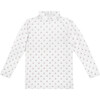 Livia Turtleneck, Mini Pink Tulips - Shirts - 2