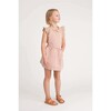 Millie Overall Dress, Blush Pink Twill - Play Dresses - 4