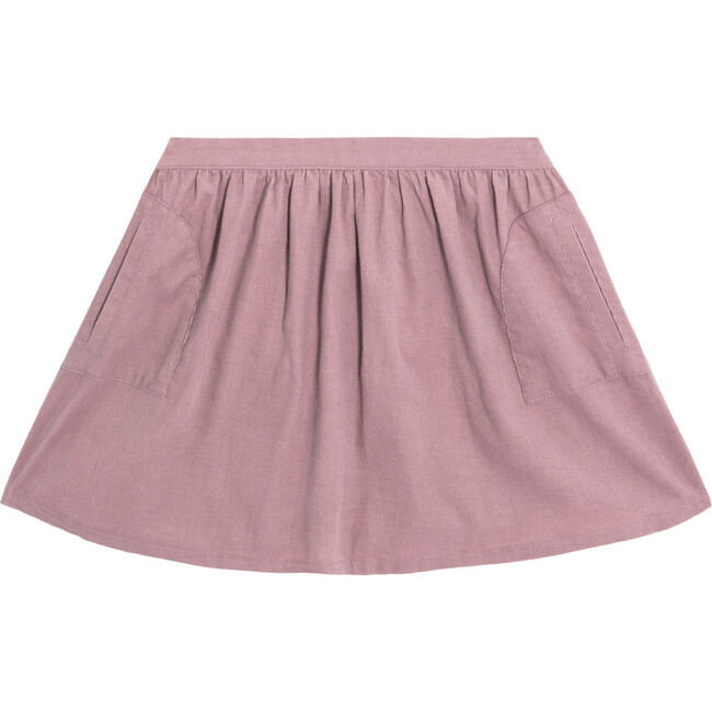 Cassie Corduroy Skirt, Dusty Pink - Skirts - 1