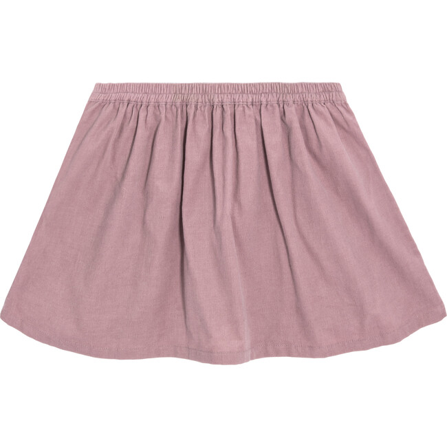 Cassie Corduroy Skirt, Dusty Pink - Skirts - 2