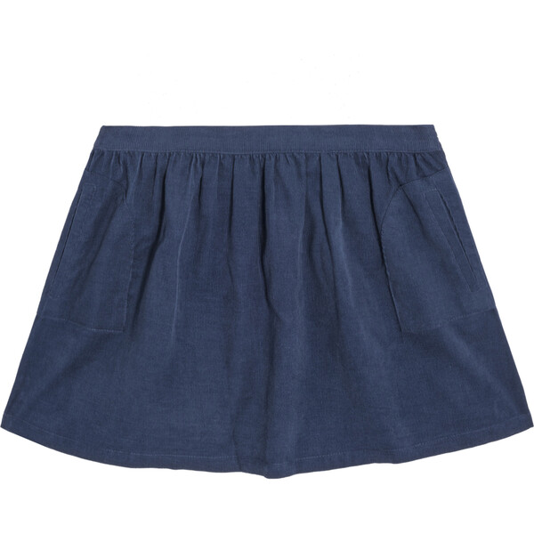 Cassie Corduroy Skirt, Navy - Maison Me Skirts | Maisonette
