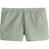 Catherine Gingham Short, Sage Green - Shorts - 1 - thumbnail