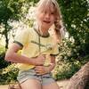 Catherine Gingham Short, Sage Green - Shorts - 2