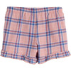Pia Short, Pink Plaid - Shorts - 3