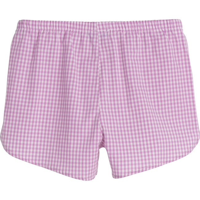 Catherine Short, Mini Lavender Gingham - Shorts - 3
