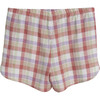 Catherine Short, Dusty Rose Multi Check - Shorts - 3
