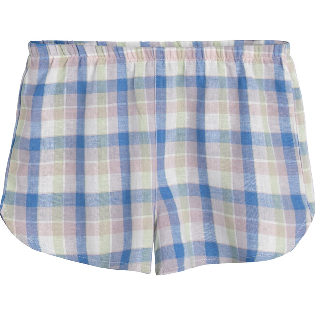 Catherine Short, Blue Multi Check - Shorts - 3