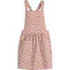 Millie Pinafore Dress, Pink Lollipop Flower - Dresses - 1 - thumbnail