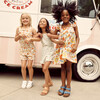 Lauren Jersey Romper, Retro Flower - Rompers - 5