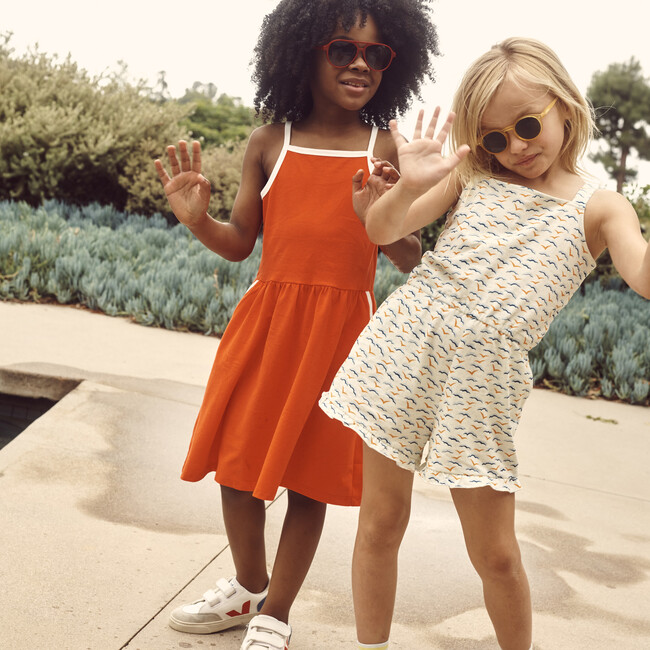Lauren Jersey Romper, Flying Seagulls - Rompers - 7