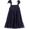 Anja Tulle Dress, Navy - Dresses - 3