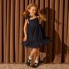 Anja Tulle Dress, Navy - Dresses - 4