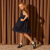 Anja Tulle Dress, Navy - Dresses - 6
