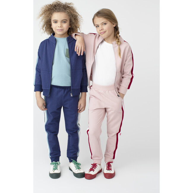 Charlie Track Jacket, Pink Multi - Sweatshirts - 5